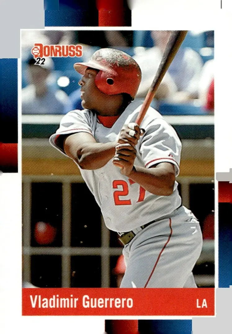 2022 Panini Donruss Baseball #258 Vladimir Guerrero (front)