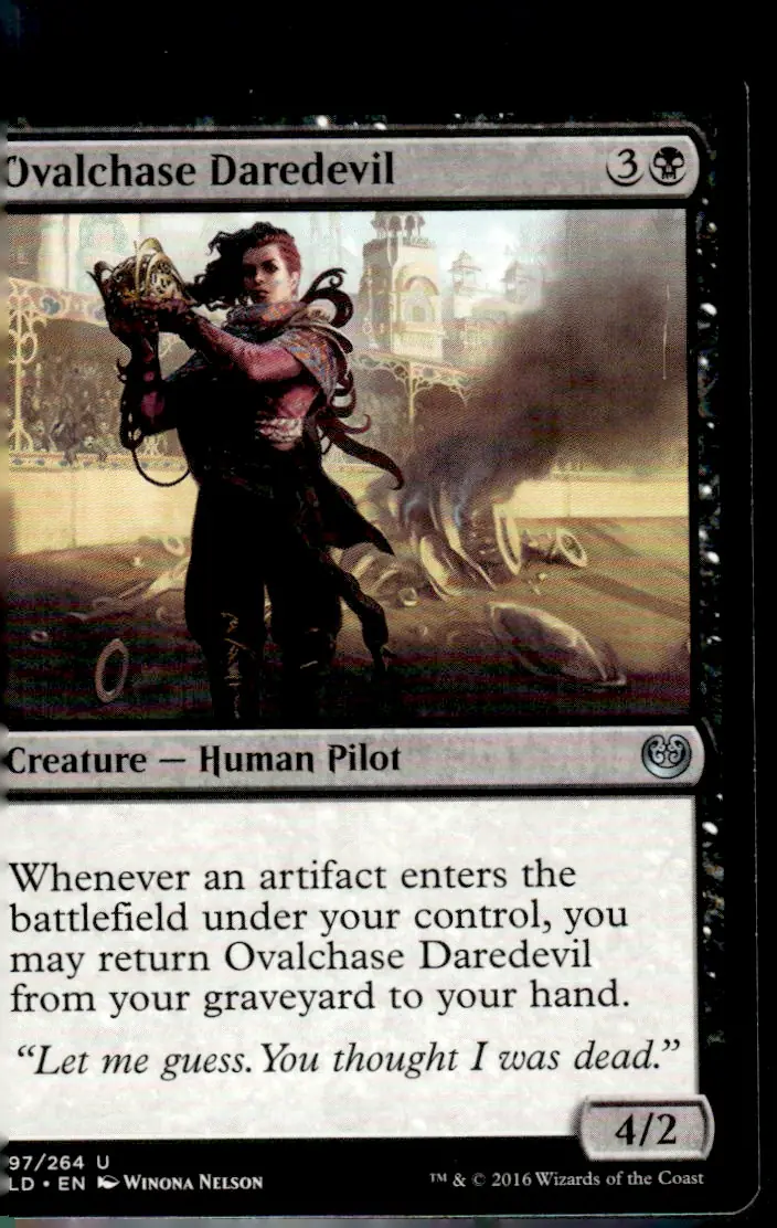 2016 Kaladesh (KLD) #97/264 Ovalchase Daredevil (front)