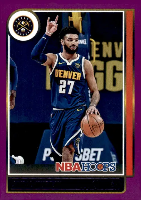 2021-22 NBA Hoops #1 Jamal Murray – Purple