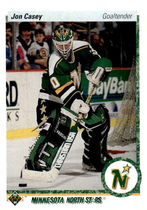 1990-91 Upper Deck #385 Jon Casey