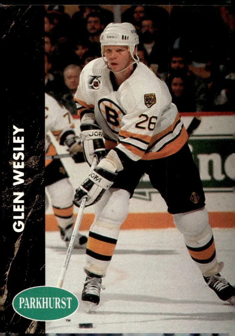 1991-92 Parkhurst #5 Glen Wesley (front)