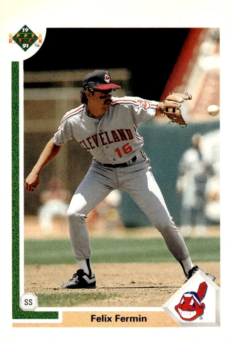 1991 Upper Deck #104 Felix Fermin (front)