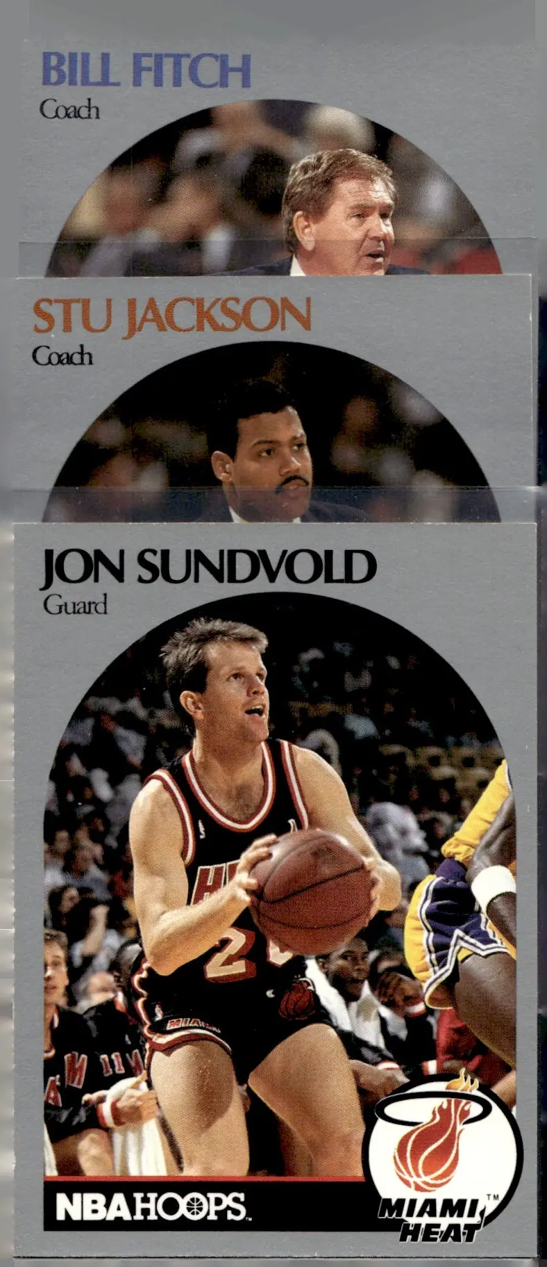 1990-91 NBA Hoops #171 Jon Sundvold (front)