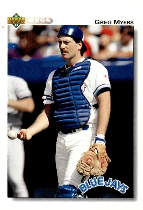 1992 Upper Deck #407 Greg Myers