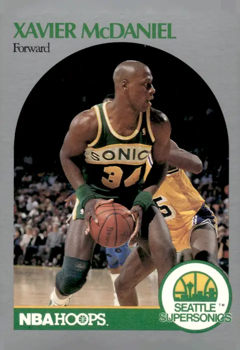 1990-91 NBA Hoops #280 Xavier McDaniel