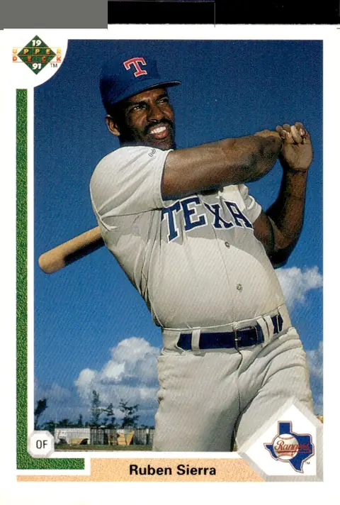 1991 Upper Deck #455 Ruben Sierra
