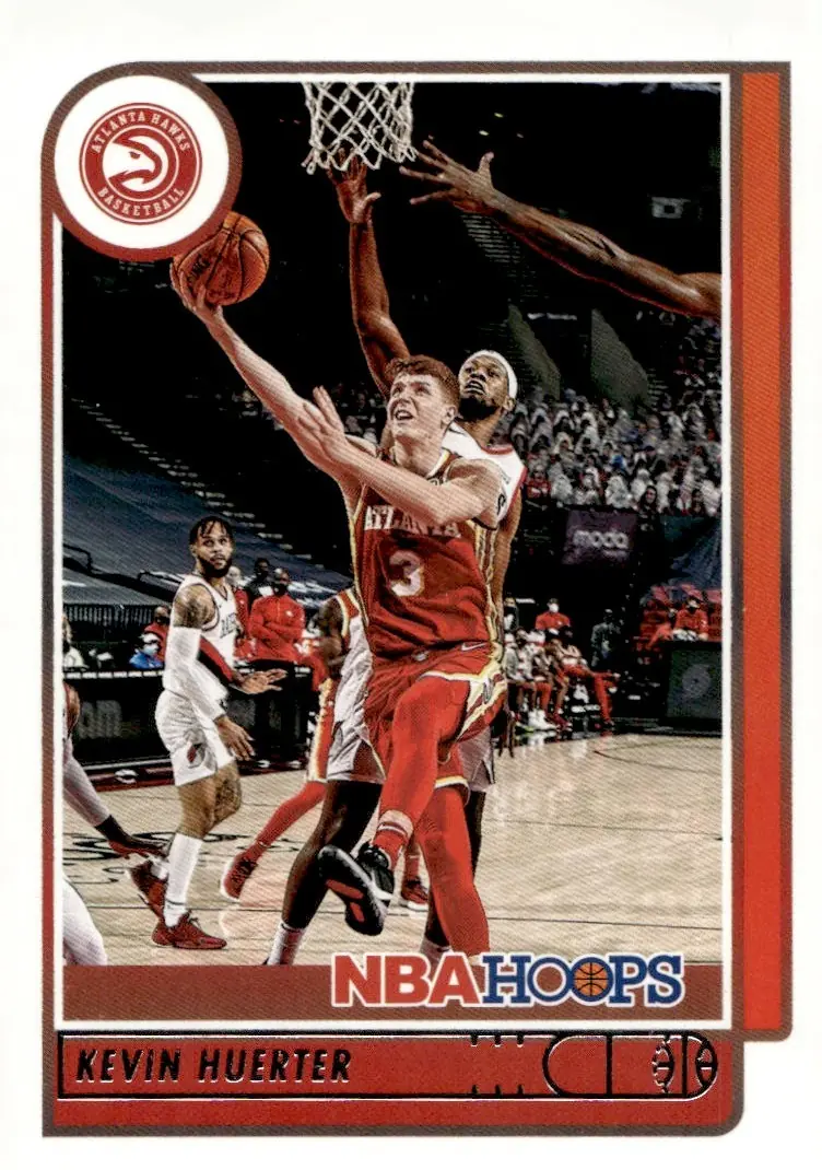 2021-22 NBA Hoops #148 Kevin Huerter (front)