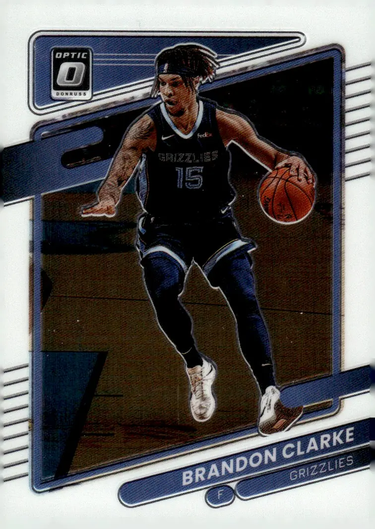 2021-22 Donruss Optic #82 Brandon Clarke (front)