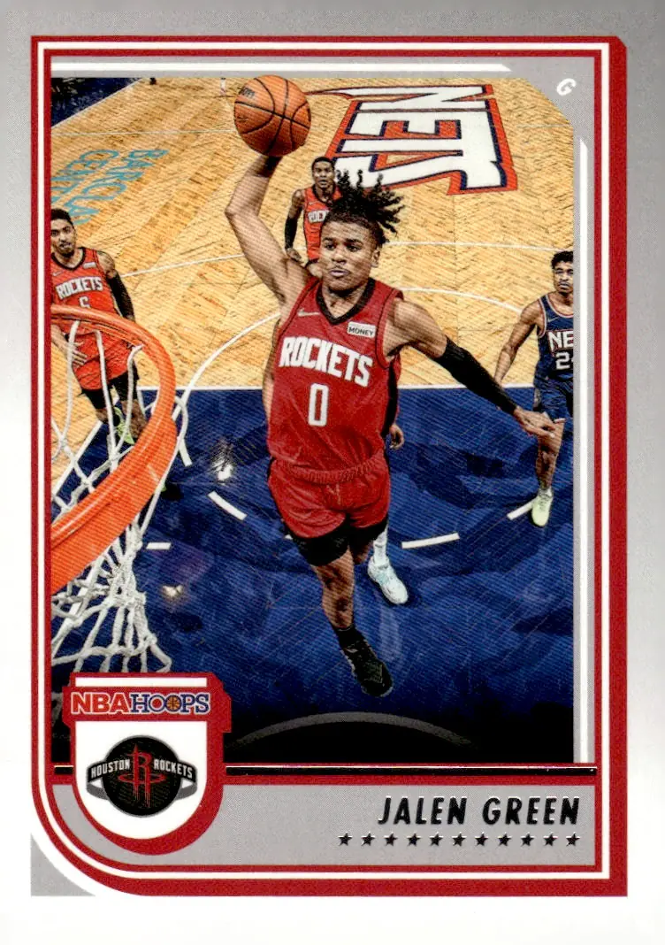 2022-23 NBA Hoops #126 Jalen Green (front)