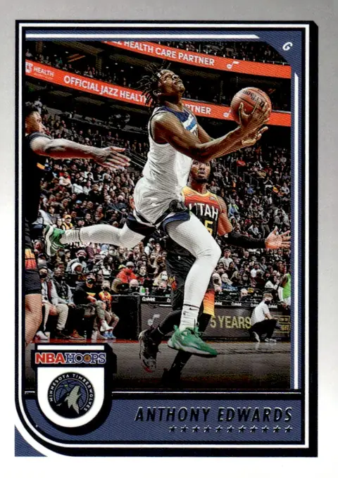 2022-23 NBA Hoops #194 Anthony Edwards