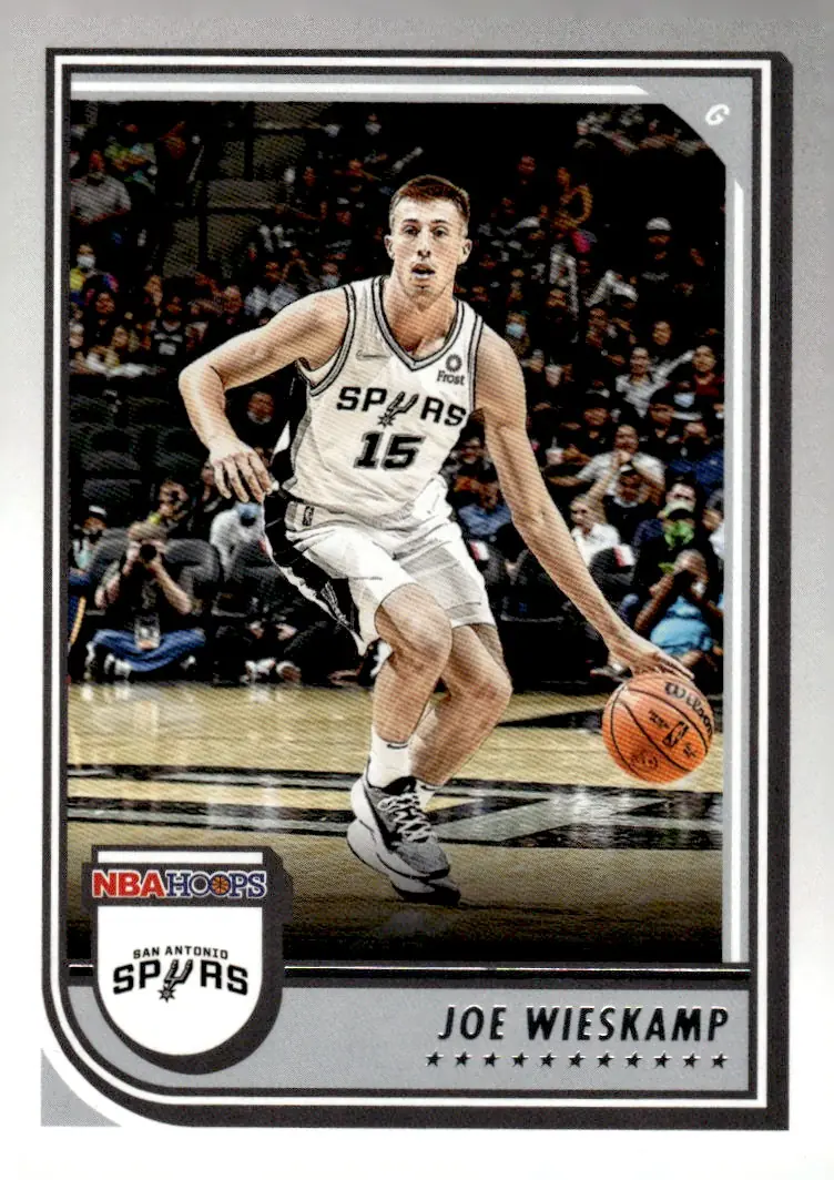 2022-23 NBA Hoops #156 Joe Wieskamp (front)