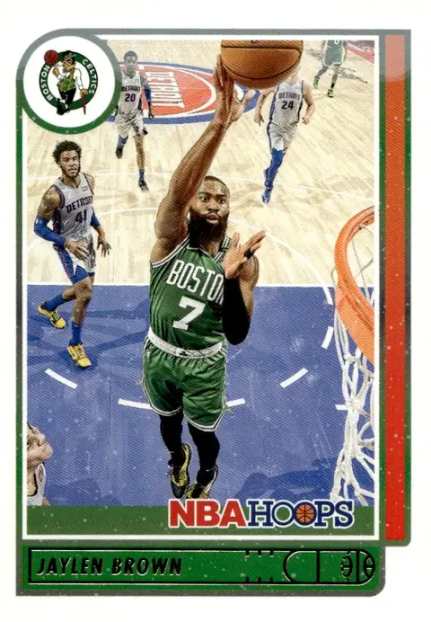 2021-22 NBA Hoops #9 Jaylen Brown