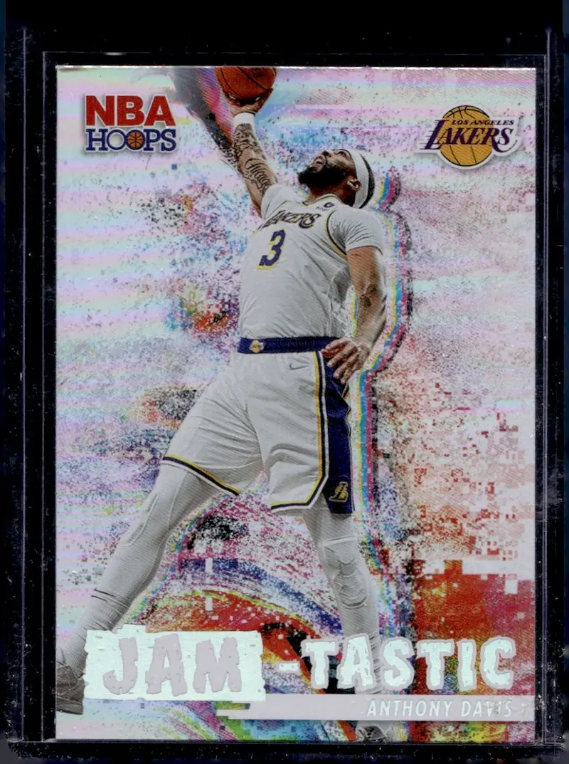 2022-23 NBA Hoops #17 Anthony Davis – Holo (front)