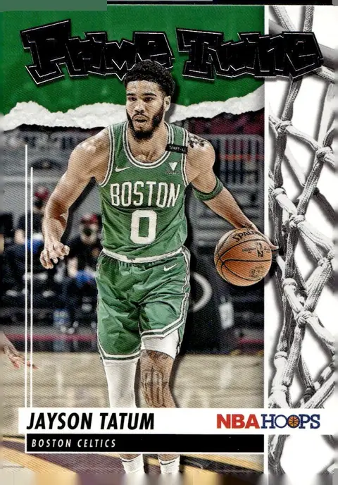 2021-22 NBA Hoops #4 Jayson Tatum