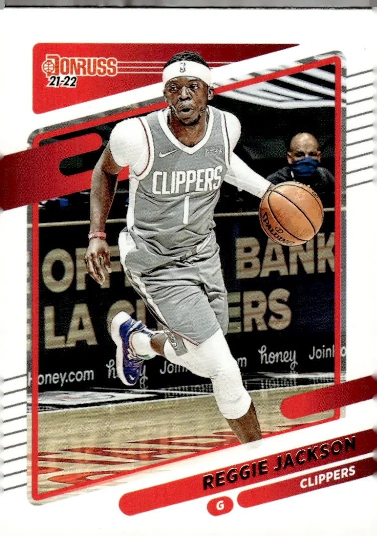 2021-22 Donruss #59 Reggie Jackson (front)