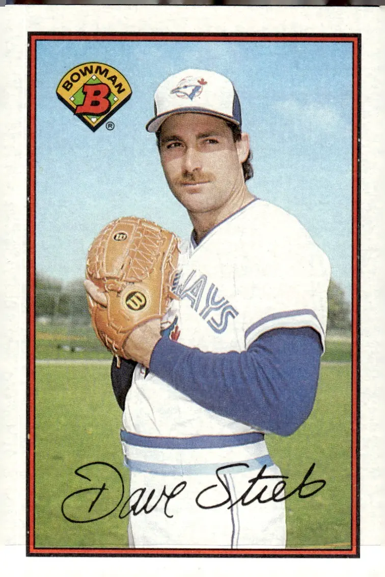 1989 Bowman #239 Dave Stieb (front)