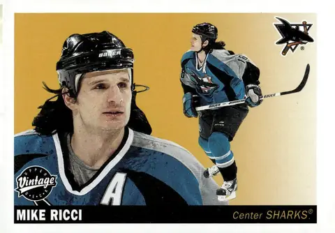 2002-03 Upper Deck Vintage #212 Mike Ricci