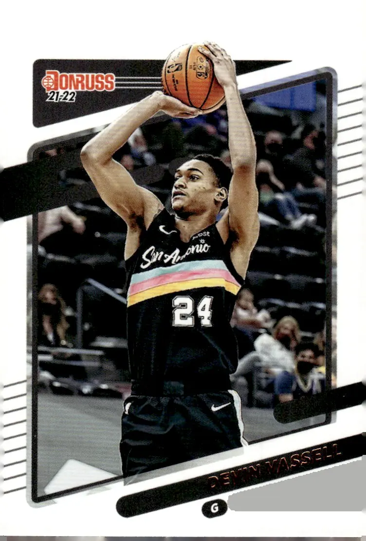 2021-22 Donruss #15 Devin Vassell (front)