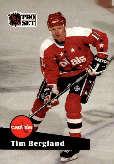 1991-92 Pro Set #507 Tim Bergland