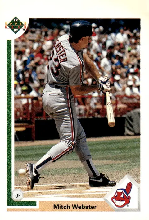 1991 Upper Deck #120 Mitch Webster