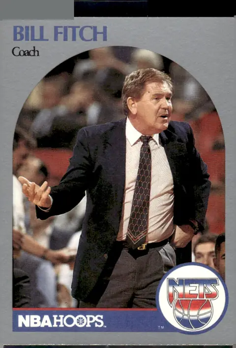 1990-91 NBA Hoops #321 Bill Fitch