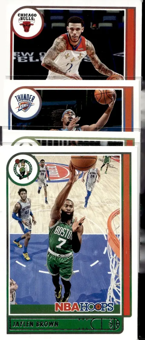 2021-22 NBA Hoops #9 Jaylen Brown