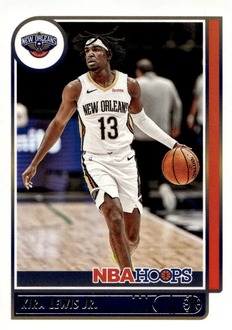 2021-22 NBA Hoops #124 Kira Lewis Jr. (front)