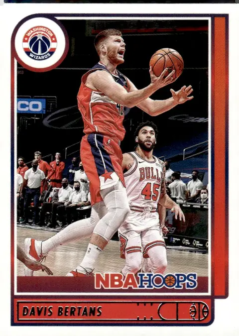 2021-22 NBA Hoops #130 Davis Bertans