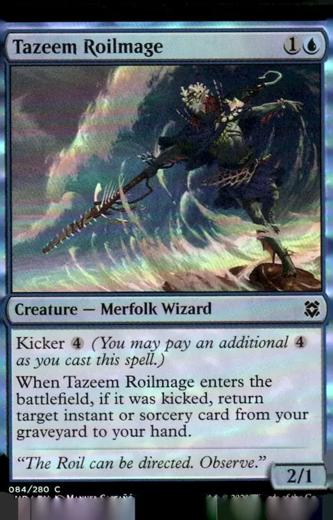 2020 Magic: The Gathering - Zendikar Rising #084/280 Tazeem Roilmage – Foil
