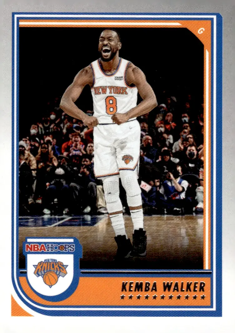 2022-23 NBA Hoops #22 Kemba Walker (front)
