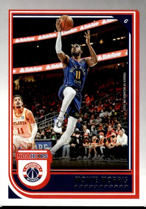 2022-23 NBA Hoops #190 Monte Morris
