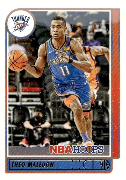 2021-22 NBA Hoops #63 Théo Maledon
