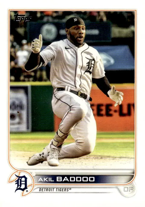 2022 Topps Series 2 #402 Akil Baddoo