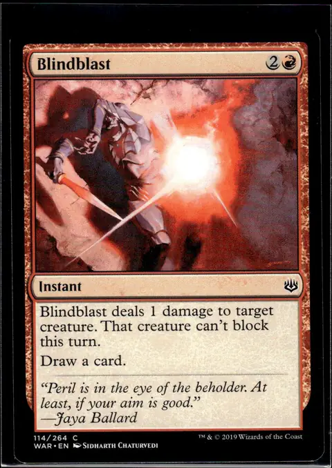 2019 War of the Spark (WAR) #114/264 Blindblast