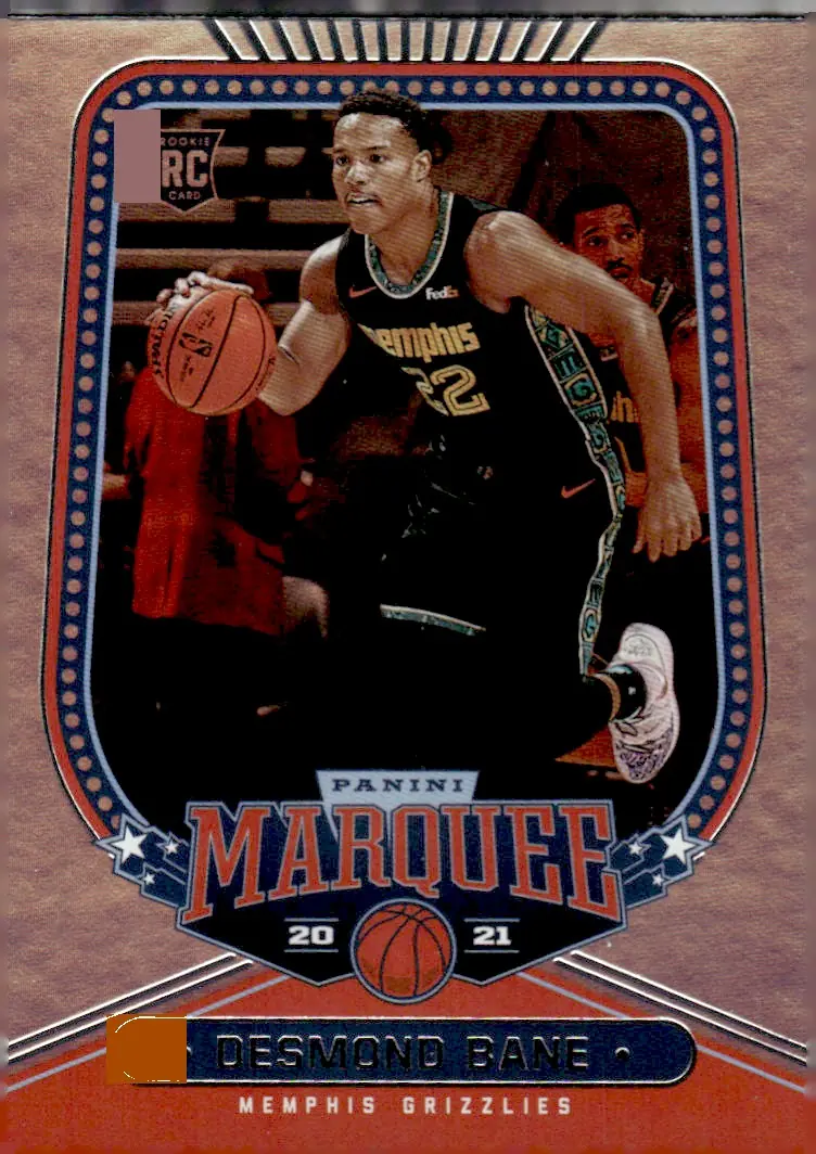 2020-21 Chronicles #245 Desmond Bane (front)