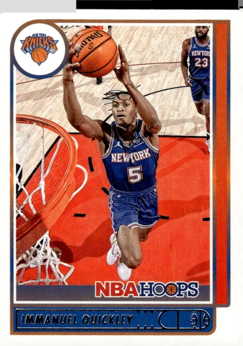 2021-22 NBA Hoops #187 Immanuel Quickley