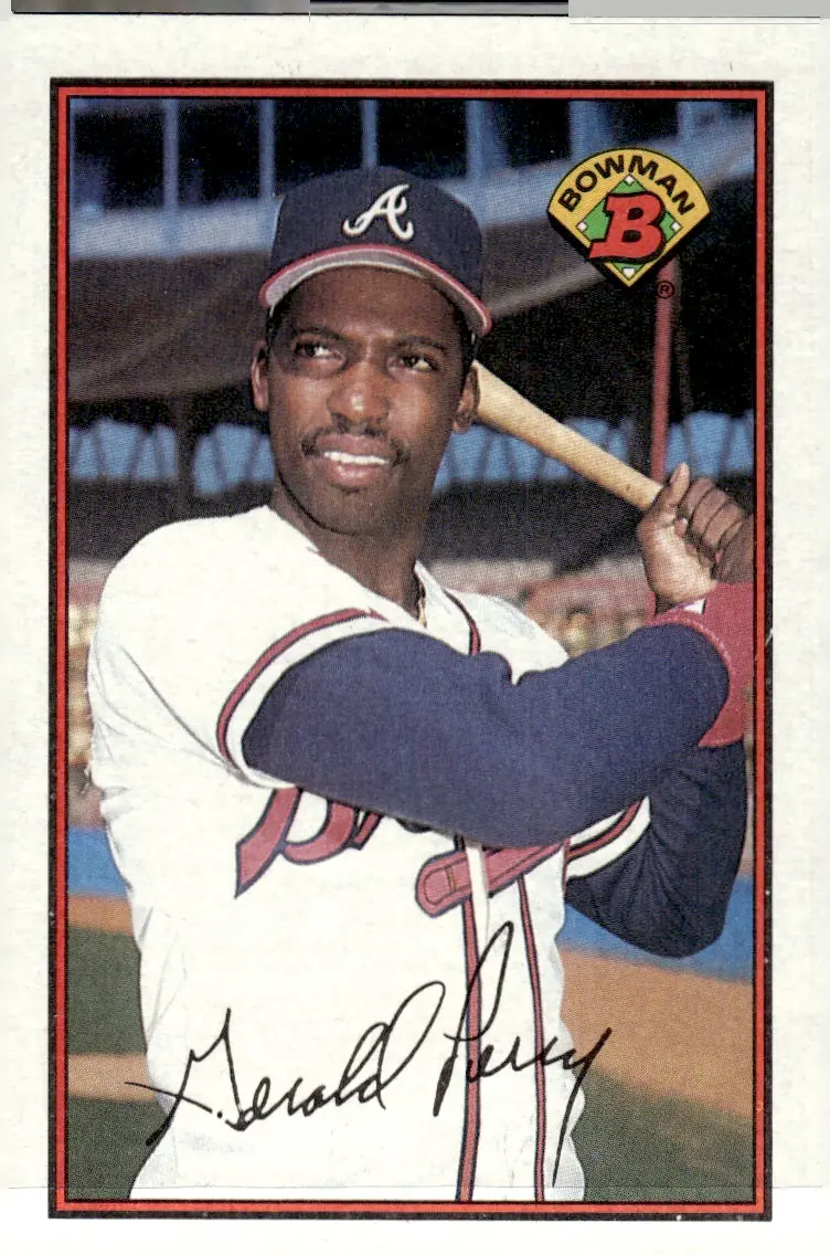 1989 Bowman #273 Gerald Perry (front)