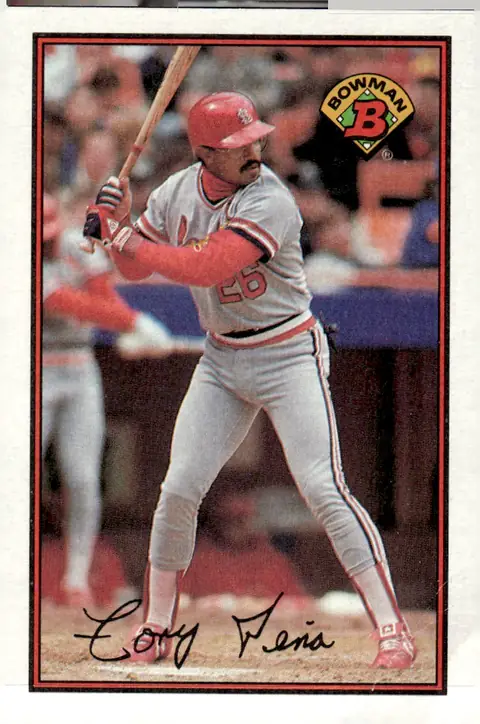 1989 Bowman #435 Tony Peña