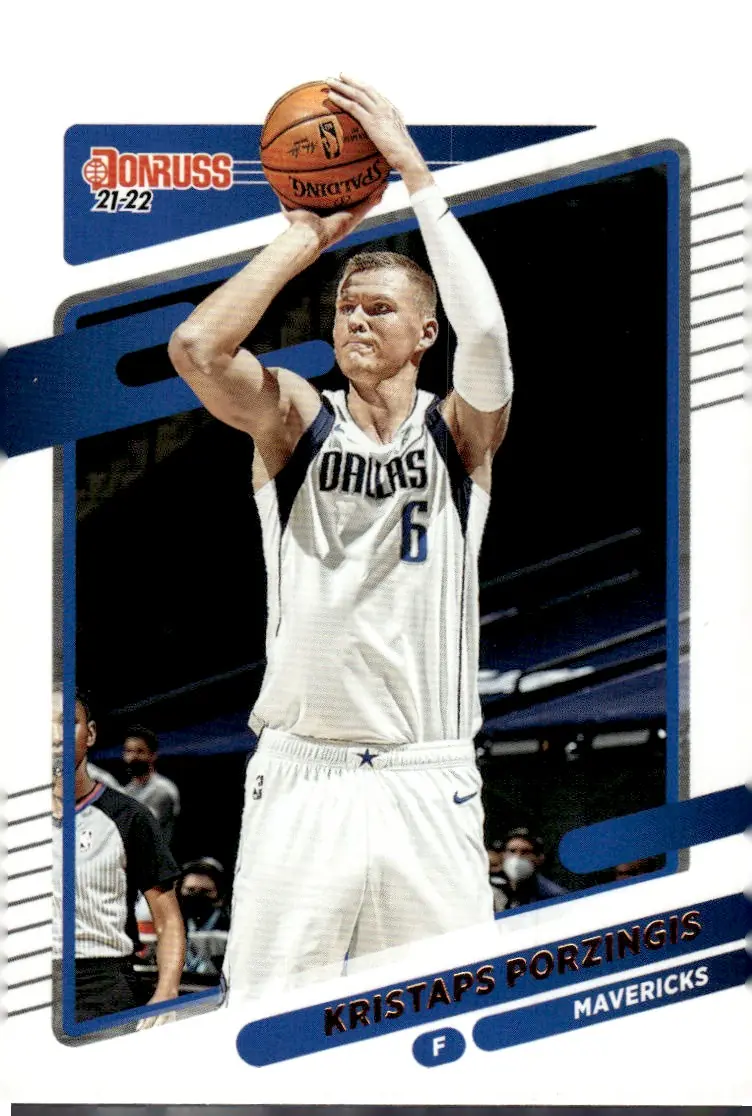 2021-22 Donruss Basketball #57 Kristaps Porzingis (front)
