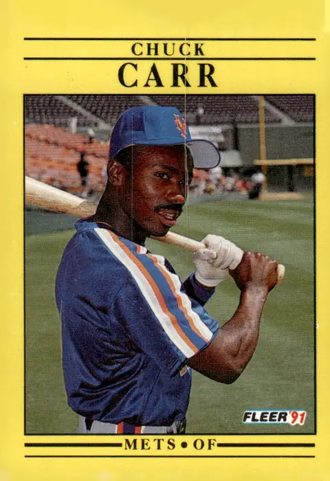 1991 Fleer #141 Chuck Carr