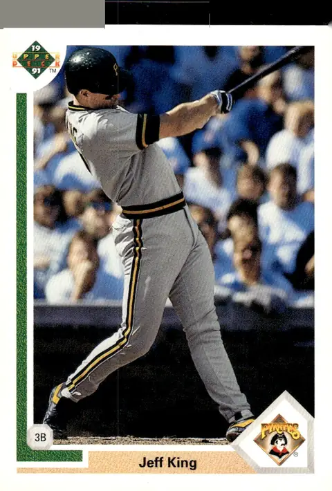 1991 Upper Deck #687 Jeff King