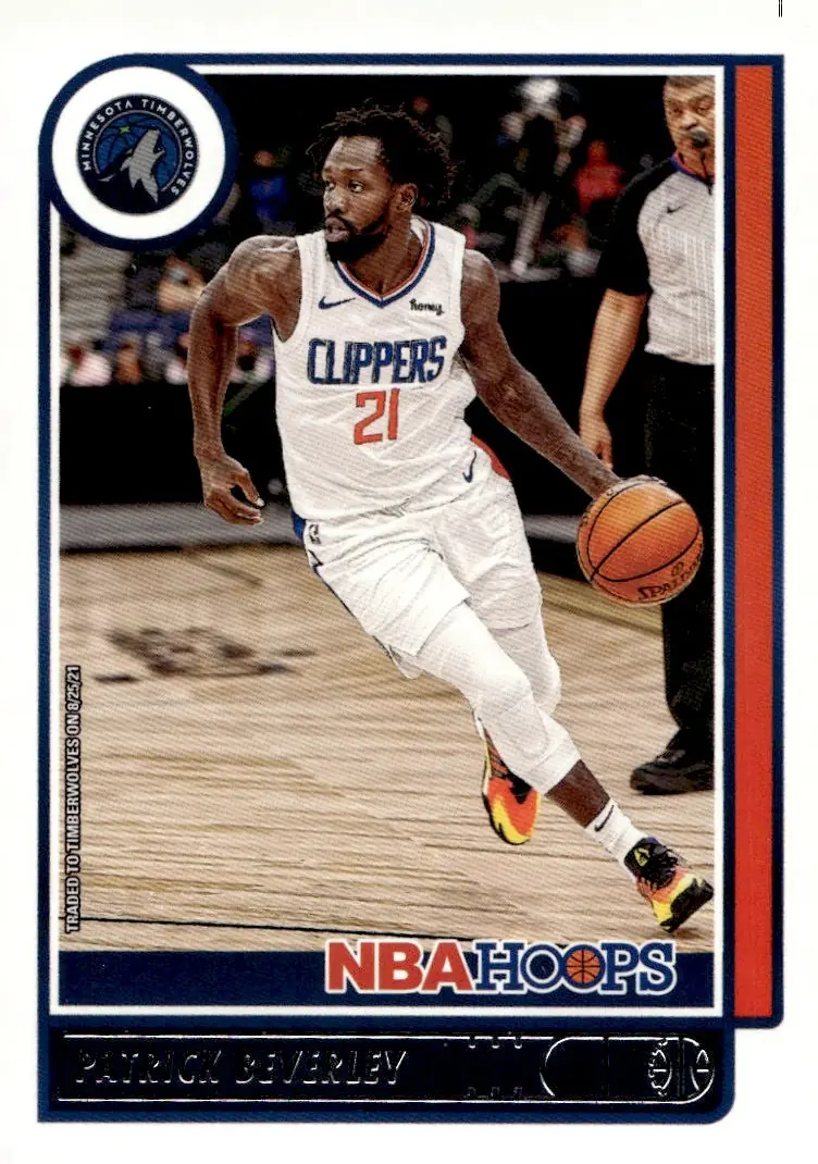 2021-22 NBA Hoops #126 Patrick Beverley (front)