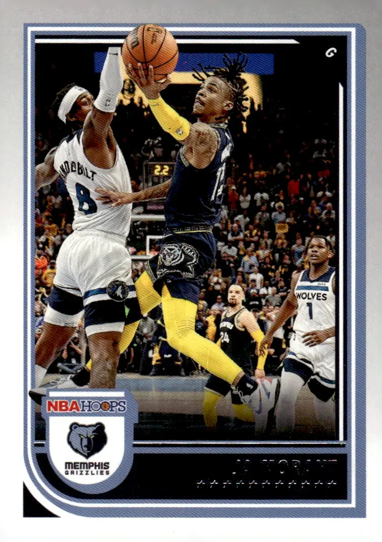2022-23 NBA Hoops #133 Ja Morant (front)