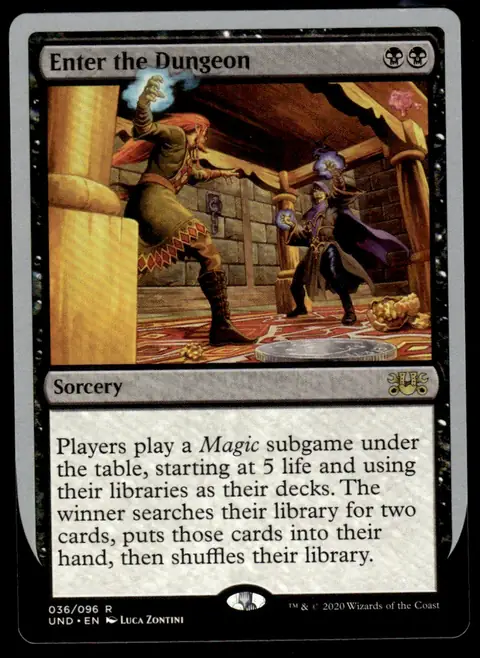 2020 Magic: The Gathering - Unsanctioned (UND) #036/096 Enter the Dungeon