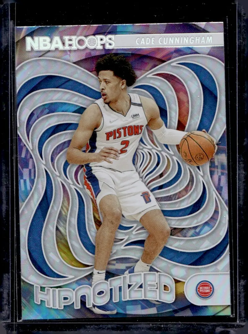 2022-23 NBA Hoops #19 Cade Cunningham – Ice (front)