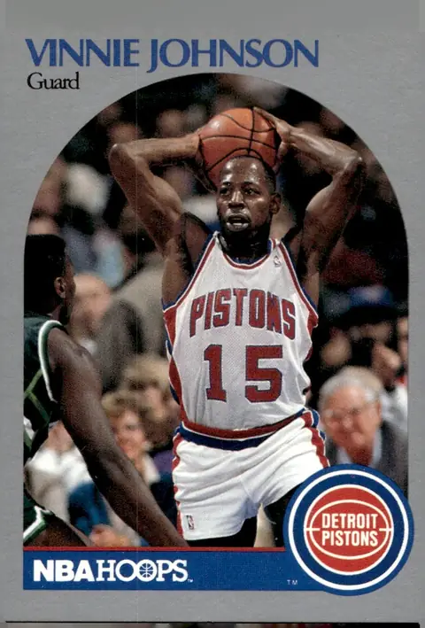 1990-91 NBA Hoops #107 Vinnie Johnson