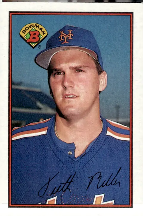 1989 Bowman #380 Keith Miller