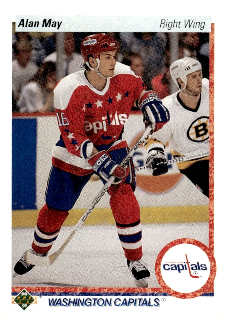 1990-91 Upper Deck #240 Alan May (front)
