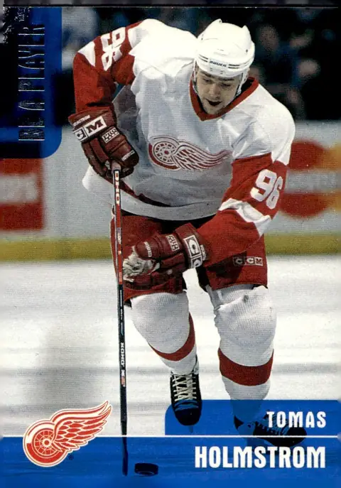 1999-00 Be A Player Memorabilia #132 Tomas Holmstrom