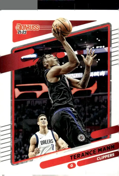 2021-22 Donruss #156 Terance Mann
